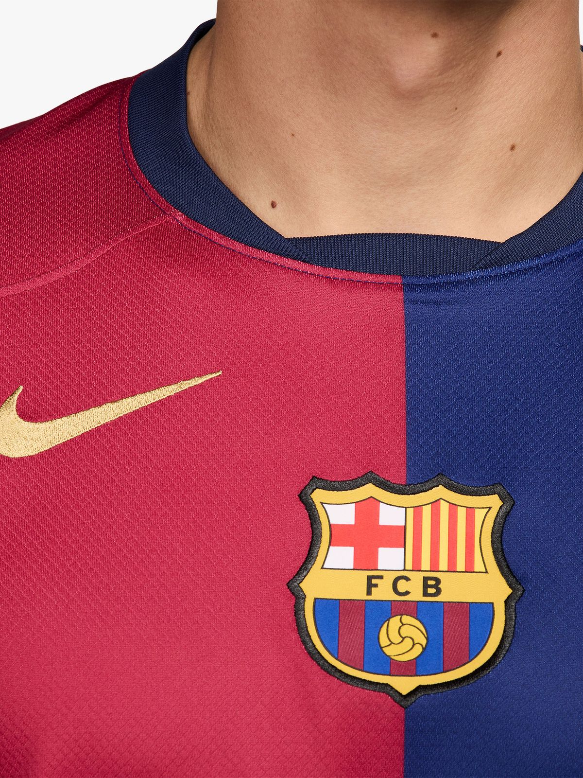 Mens Nike FC Barcelona 24/25 Stadium Home Jersey