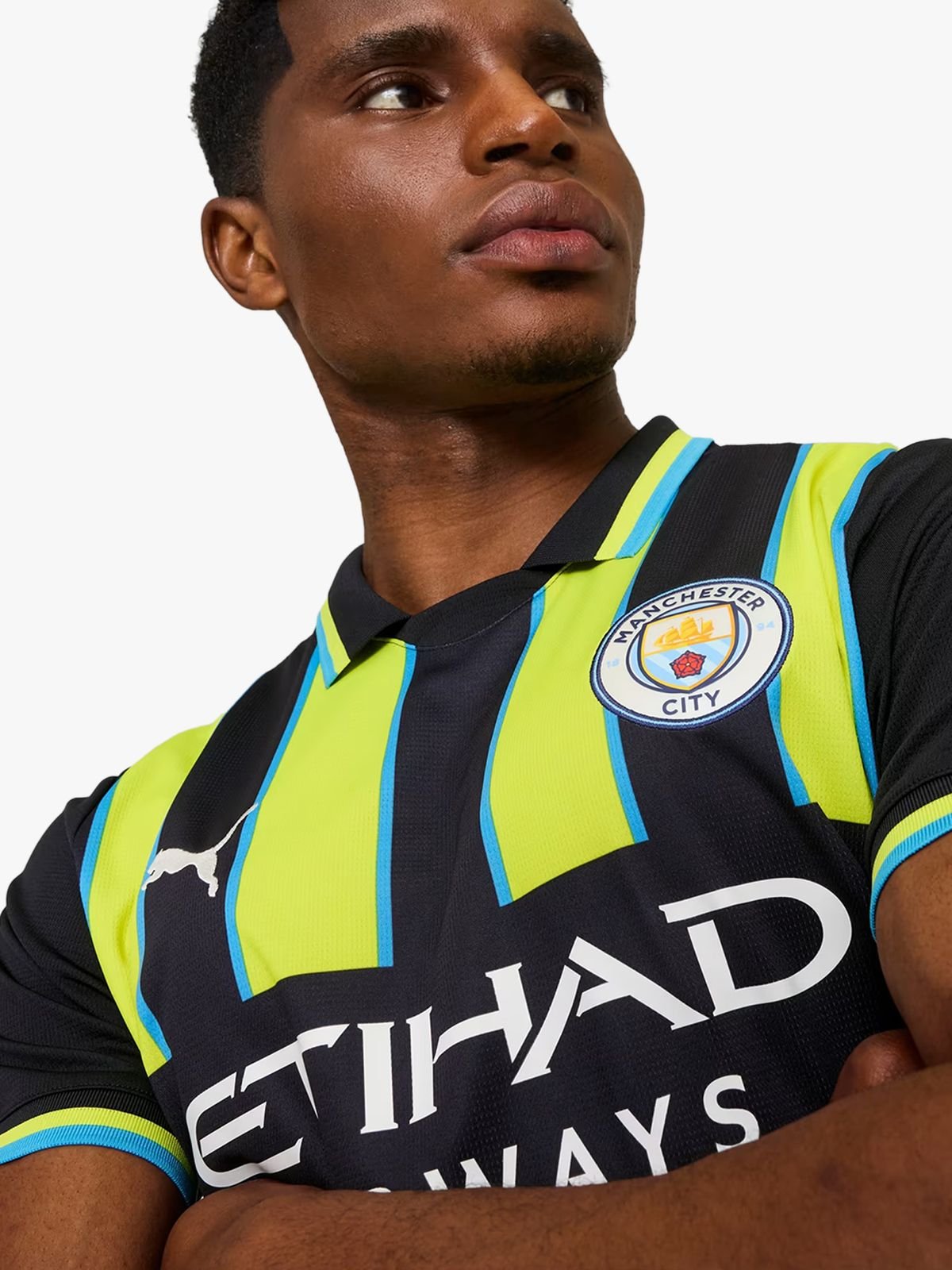 Mens Puma Manchester City Away 24/25 Stadium Jersey