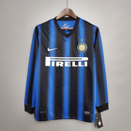 Retro Long sleeved 10/11 Inter Milan Home