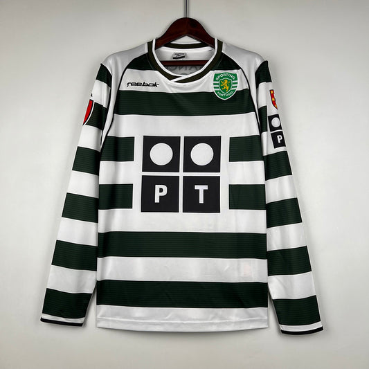 Retro Long sleeve Sporting Lisbon 01/03